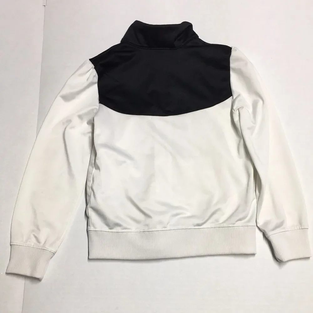 Nike White, Black & Hot Pink Girls' Athletic Zip Jacket size 6x